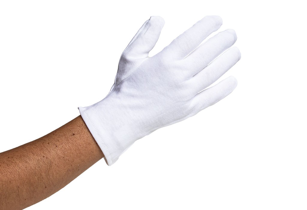 Pack de 2 guantes de algodón